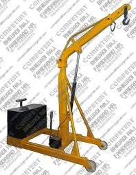 competent hydraulic floor crane with