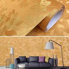 Self Adhesive Wallpaper Copper Orange