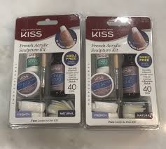 kiss french acrylic sculpture nail kits