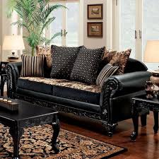 Black Tweed Sofa Living Rooms On