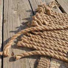 the easiest diy rope rug healing home