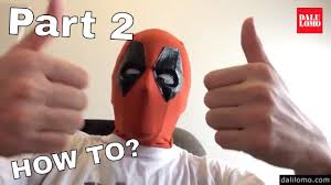 By nerdstrosity in costumes & cosplay. Diy Deadpool Fabric Mask Part 1 Template Sewing Diy Youtube