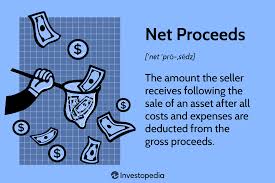 what are net proceeds definition how