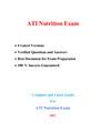 ati nutrition proctored exam test bank