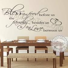 wall sticker quote kitchen dining room