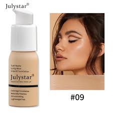 unbrand soft matte liquid foundation help cover acne dark spots scars for all skin types 3 30ml