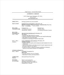 7+ accountant resume templates free