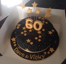 Silver tiers are lemon cake with lemon curd and the other two are golden butter cake, moistened with strawberry and vanilla syrup masculine 60th birthday. 60th Birthday Cake Birthday Cake à¤• à¤• Joy Delights Mumbai Id 20357733233