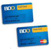 pinayper bdo cash card