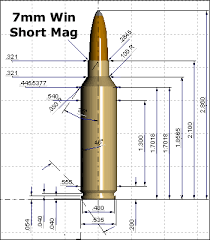 15 7mm Wsm Cartridge Diagram Bullet Casing Diameter Chart