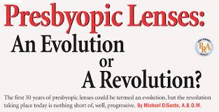 Presbyopic Lenses An Evolution Or A Revolution