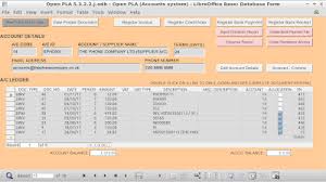 Libreoffice Databases Base Templates