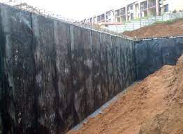 Basement New Retaining Wall