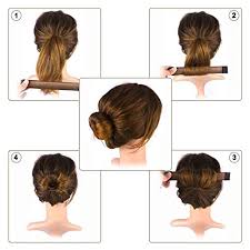 3.7 out of 5 stars. 7 Pack Donut Hair Bun Maker Hair Accessory Easy Fast Snap Roll Bun Tool Buns Fashion Styling Maker Diy Hair Styling Tool For Women And Girls 7 Colors Pricepulse