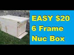 how to make a simple 6 frame nuc box