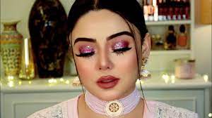 precious pink party makeup tutorial