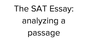 Are your teens ready for the new SAT essay  Click HERE for a lecture and