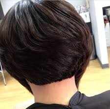 We continue our collection of pixie haircut love with this layered and longer pixie haircut for black hair. Short Bob Hairstyles For Black Women Back View Hair Styles Bob Hairstyles Short Bob Hairstyles