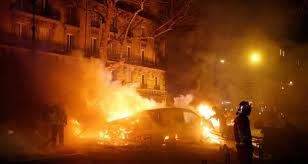 Image result for yellow vest riots paris