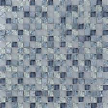 grey glazed glass mosaic size