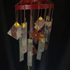 Vintage Japanese Glass Wind Chimes 16