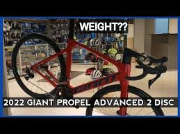 weight of 2022 giant propel advanced 2
