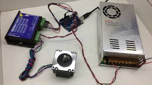 stepper motor control using arduino