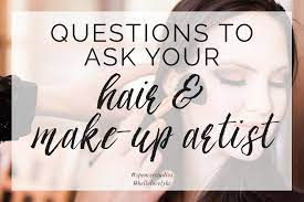 10 questions to ask hair make up