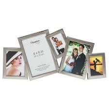 Accent 5 Aperture Silver Photo Frame