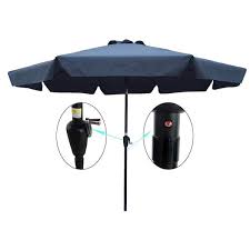 Patio Umbrella In Dark Gray Cx221um Dg