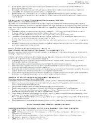 Sample Resume Of Purchase Manager Sample Of Construction Resume