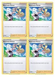 A trainer card is a type of card that can be played in the pokemon trading card game. Pokemon Trainer Card Set Korrina S Focus 128 163 Battle Styles Dan123yal Toys
