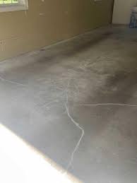 concrete garage floor repair in