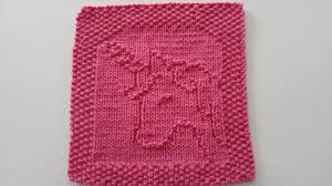 Ravelry Baby Unicorn Cloth Pattern By Elaine Fitzpatrick