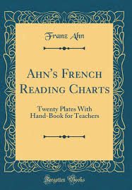 Ahns French Reading Charts Twenty Plates With Hand Book