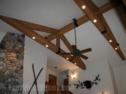 You can find general track lighting installation instructions on the internet at sites such as this one; Heavy Sandblasted Ceiling Beams Faux Wood Beams Faux Ceiling Beams