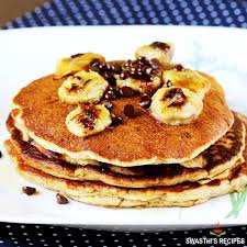 eggless banana pancakes recipe
