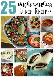 25 weight watchers lunch recipes
