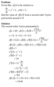 using taylor polynomial to