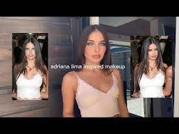 2000s adriana lima inspired makeup