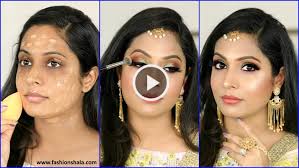 how to do makeup step by step for