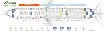 Seat Map Boeing 777 200 Alitalia Best Seats In The Plane