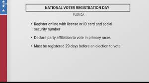 how to register to vote in florida