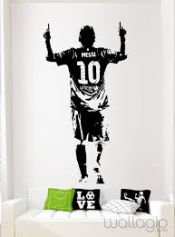 Lionel Messi Wall Decal Soccer Wall