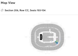 Paul Mccartney Tickets Section 206 Vancouver Bc Saturday