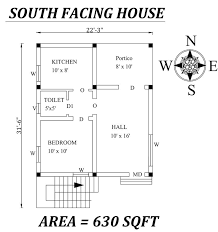 South Facing House Little House Plans