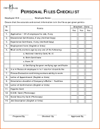 Employee Hiring Checklist New Hire Orientation Template How