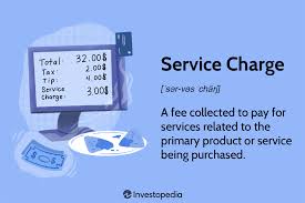 service charge definition types and
