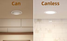 can vs canless recessed lighting which