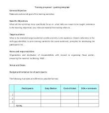 Word Manual Template 5 Free Documents Download Training 2013